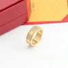 Moda damska obrączki wysokiej jakości biżuteria ze stali tytanowej 316L europejska nowa miłość diamentowe pierścionki