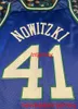 100％ステッチされたチャンピオンDirk Nowitzkiバスケットボールジャージーメンズ女性青年カスタム番号名Jerseys XS-6XL