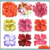 Bruiloft bloemblaadjes zijde doek 100 stuk imitatie decoratieve bloemen rozenbootbak kamer decoratie benodigdheden drop levering 2021 kransen feestelijke pa