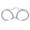 Lien, Chaîne Couple Bracelets Une Paire D'aimants En Alliage Attirer L'amour Mode Simple Hommes Et Femmes Bijoux Cadeaux