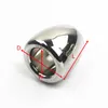 4 Sizes Cockrings Heavy Stainless Steel Testicle Rings Sleeve Scrotum Stretchers Cock Ring Metal Locking Pendant Ball Weight for Male Sex Toys BB-123
