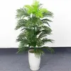 90 cm 39 Köpfe tropische Pflanzen große künstliche Palme gefälschte Monstera-Seidenpalmenblätter falsche Pflanzenblätter für Hausgarten-Dekor 211104