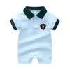 Jobstio de recién nacidos Jobsuit para niños ropa de manga corta de algodón Rating Baby Girl Romper 024 Mes2181029