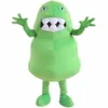 Halloween vert germe mascotte Top qualité Costume thème animal personnage carnaval taille adulte Fursuit noël robe de fête d'anniversaire