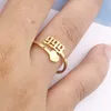 111 222 333 444 555 777 888 999 666 Ring Lucky Finger Pierścień stali nierdzewnej Pierścienie regulowane minimalistyczne biżuterię 1154930