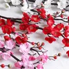 Artificial Flower Plum Blossom Chinese Style Wintersweet Bouquet For Living Room Table Ornament Home Decoration