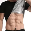 Moldeadores de cuerpo para hombres, camisa que atrapa el calor para hombres, chaleco que mejora el sudor, moldeador, trajes de efecto Sauna más delgados, ropa moldeadora, traje de compresión