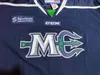Rare Men Youth women Pro Stock CCM Maine Mariners ECHL Hockey Jersey Size S-5XL Or custom any name and number Navy