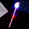 Christmas Glow Stick Snowman Glitter Sticks | Old Man Head Magic Fairy Children's toy Activity Supplies kid gift