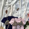 Summer Girl Baby Fleur Sling False Deux morceaux de style Onesie Style Summer Bodysuits Filles Vêtements 210515