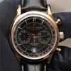 2024 Wysokiej jakości męskie zegarki luksusowe sześć szwów seria Wszystkie tarcze robią męski kwarc zegarek carlf marki mody okrągły kształt