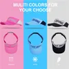 Лето 3Color Sun Hat Пустая вершина бейсбольная кепка Спортивная одежда Твердое унисекс TC Body Body Building Открытая езда Фитнес-оборудование Оборудование для капель.