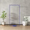 Floor coat hanger hanging Bedroom Furniture Simple modern clothes rack with blue decoration