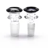 14mm 18mm Glass hookahs Color Mix Male Bowl Piece For Water Pipe Dab Rig Smoking Bowls