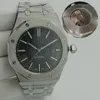 AAA + OROFIO DI LUSSO Męskie Automatyczne Mężczyźni Automatyczne Zegarki Silver Pasek Niebieski Ze Stali Nierdzewnej Mechaniczny Montre De Luxe Wristwatch