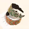 Vintage Barock-Kristall-Stirnbänder für Frauen und Mädchen, vollständig mit Strasssteinen eingelegt, Verlobungsfeier, Haarschmuck, Brautschmuck, Accessoires