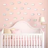 Wall Stickers Acrylic Three-dimensional Crown Mirror Post Girl Bedroom Dormitory Bedside Decoration Sticker For Room