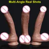 Skin Feeling Realistic Dildo Soft Silicone Gag Big Penis With Suction Cup sexy Toys Female Strapon Masturbators For Women And Man
