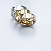 Hoge kwaliteit 4MM 5MM titanium stalen ring dames en heren paren jubileum huwelijkscadeau