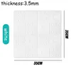 Wall Stickers 10Pcs 3D SelfAdhesive Tile Brick Panel Roof Sticker Foam Wallpapers6027362