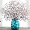 Decorative Flowers & Wreaths Artificial Coral Branch Fake Tree Branches Dried Plants White Plant Home Wedding Decoration LB