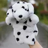 Детские дети образовательные игрушки Dalmatian формы животных плюшевые руки кукол родитель-ребенок игрушечный подарок девушки точки печатают плюшевые куклы подарки fe q0727