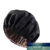 Reversible Satin Bonnet Hair Caps Double Layer Adjust Sleep Night Cap Head Cover Hat Women Turban Headwear Sleeping Caps Beanies Factory price expert design Quality