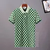 Mens stylist polo skjortor lyx italien män kläder kortärmad mode casual mäns sommar t-shirt asiatisk storlek m-3xl