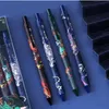 Ballpoint Pens 4st Series Gel College Style Creative Black 05mm Pen Learning Office Gift School Supplies Stationery3303090