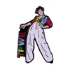 Harry Styles TPWK Emaye Pimleri Broş Toplama LGBT Gökkuşağı Yaka Rozetleri Erkekler Kadınlar Moda Takı Hediyeler Sırt Çantası Yaka H1018