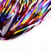 Metallic Tinsel Fils Filing Curtains Decoration Rainbow Photo Booth Rekwizyty na przyjęcie urodzinowe Bridal Wedding Bridal, Baby Shower Celebration 1 * 2 m