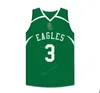 Custom Retro C.J. McCollum # 3 High School Basketball Jersey GlenOak Eagles Cousu Taille S-4XL N'importe quel nom et numéro Maillots de qualité supérieure