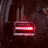 자전거 조명 다채로운 14 LED 가벼운 바퀴 경고 자전거 30 변화 신호 타이어 스포크 플래시 방수 사이클링 액세서리