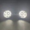 1Set Fog Lights LED Fog Light światła przeciwmgielne lampa mgła pokrywka Grill Bezel przewody wiązka wiązki wiązki Nissan Sentra Sylphy 2016 2017 2018 2019