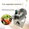 Электрические пищевые овощные режущие кухонные инструменты машина для резак для машины Slicer капуста Chilli лук-лук-лук-блесть сельдерея 0,24 кВт CHD-20