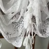 Curtain & Drapes Floral Kitchen Embroidery Lace Sector Roman Pull Yarn Float Balloon Panel Shefon Balcony Windows QQ