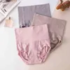 3 Pz / set Vita alta Body Shapers Donne Cotone Boxer elasticizzati Dimagranti Pancia Shapewear Seanless Biancheria intima femminile Dropshipping 210402