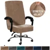 Elastic Spandex Jogo Cadeira de Cadeira de Veludo Stretch Proteção Slipcover Lavável para Home Office Lift 211105