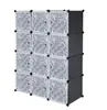 2022 Bakken Bakken Cube Storage 12-Cube Closet Planken Organizer DIY Cabinet met Deur