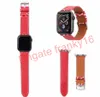Дизайнерские v Паттерны часы для Apple 1 2 3 4 5 кожа Iwatch Bracelet Brap Brap Band 38 мм/40 мм/42 мм/44 мм