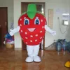Performance Tasty Red Strawberry Mascot Costumes Halloween Fancy Party Dress Cartoon Character Carnival Xmas Easter Advertising Birthday Party Costume Outfit