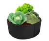 Plantador de flor de jardim plantador de jardim plantador de jardim vegetal plantador crescer saco redondo pote para plantas berçário