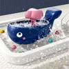 Baby Bath Toys Water Spray Toy gry Whale Cloud Model Maluchy Pływanie Łazienka Kąpiel Lato dla dzieci 210712