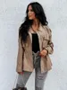 Frauen Jacken 2021 Fabrik Preis Herbst Und Winter Mode Taille Einfarbig Windjacke Weibliche Top