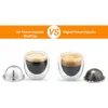 Återanvändbar rostfritt stål Vertuo kaffekapsel för Nespresso Vertuoline GCA1 ENV135 Uppgraderade filter 210607