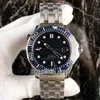 Designer Watches Best Edition 300m Diver 212.30.41.20.01.003 ETA2824 Automatic 007 Black Dial Mens Watch Ceramics Bezel Steel SS Band Sapphire Gents discount