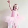 Mode Girls Ballet Tutu Dr Kids Dancing Party Mesh Drperformance Costume Princvest Ball Gown DRRT030