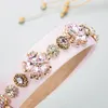 Trendy Crystal Flower Hoofdband Elegante Flash Rhinestone Kralen Haarband Vrouwelijke Party Haar Accessoire Bezel