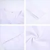 Sexy scollo a V monopetto in cotone lavorato a maglia con bottoni Slim T-shirt bianca Donna Autunno Streetwear manica lunga Crop Top 210510