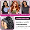 Lace Wigs 28 30 Inch Body Wave 13x4 Front Human Hair Pre Plucked Baby Brazilian Long Frontal Wig Black Women Remy 180%